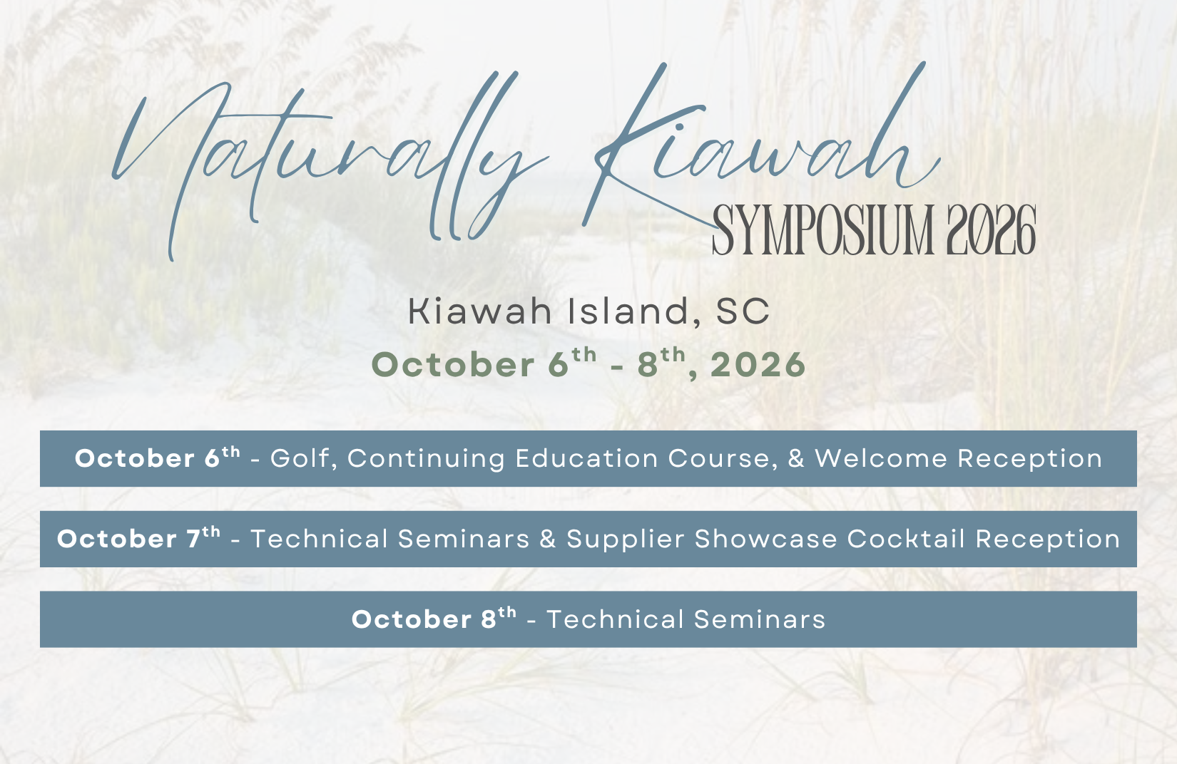 Naturally Kiawah 2026 Postcard (1)